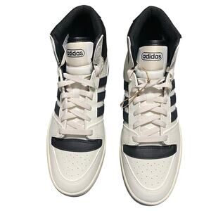 Adidas Break Start Mid Women’s 8.5 Basketball High Top White Black Sneaker New